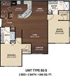 Our B2-S The Wessinger floor plan with two bedrooms and two baths. Our B2-S The Wessinger floor plan with two bedrooms and two baths. York Woods at Lake Murray Apartment Homes in Columbia, SC.